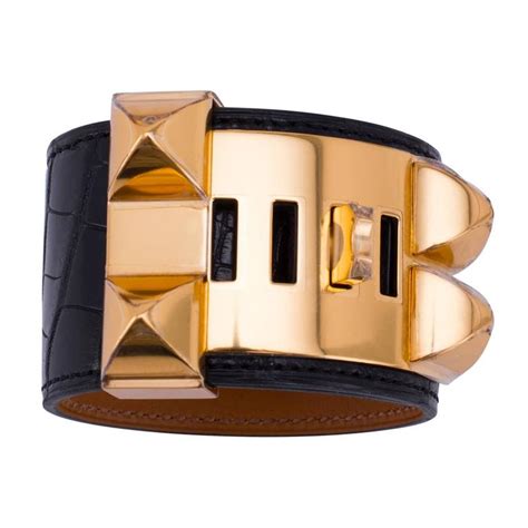 hermes crocodile cdc bracelet price|Hermes click clack bracelet price.